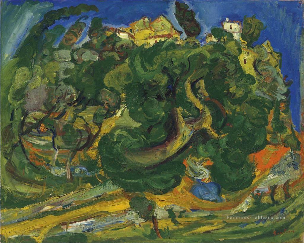 paysage du Midi Chaim Soutine Peintures à l'huile